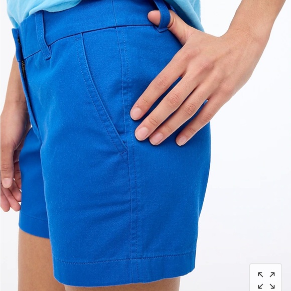 J. Crew Blue Chino Shorts - Picture 1 of 13